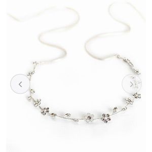 Brides & Hairpins Elsa Halo silver, bridal hair